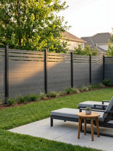 Top Lattice Privacy Composite Fence Wholesale Price  - Light Gray