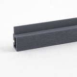 Premium composite cladding wide corner trim with a sleek wooden finish, ideal for NJ homes, durable and stylish.