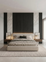 Luxury WPC Wall Panels for Modern Living Room Decoration