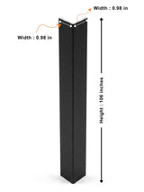 Luxe Noir Trim 106 Inches