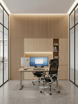 Premium maple slate fluted WPC panels for interior wall cladding