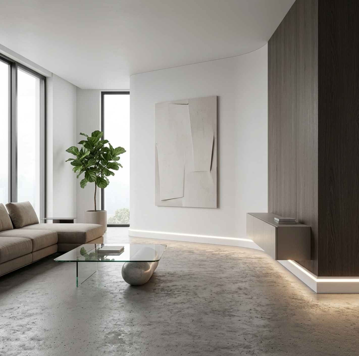 Modern LED Baseboards molding with led and transformer and remote with Smart app Control.Wholesale 