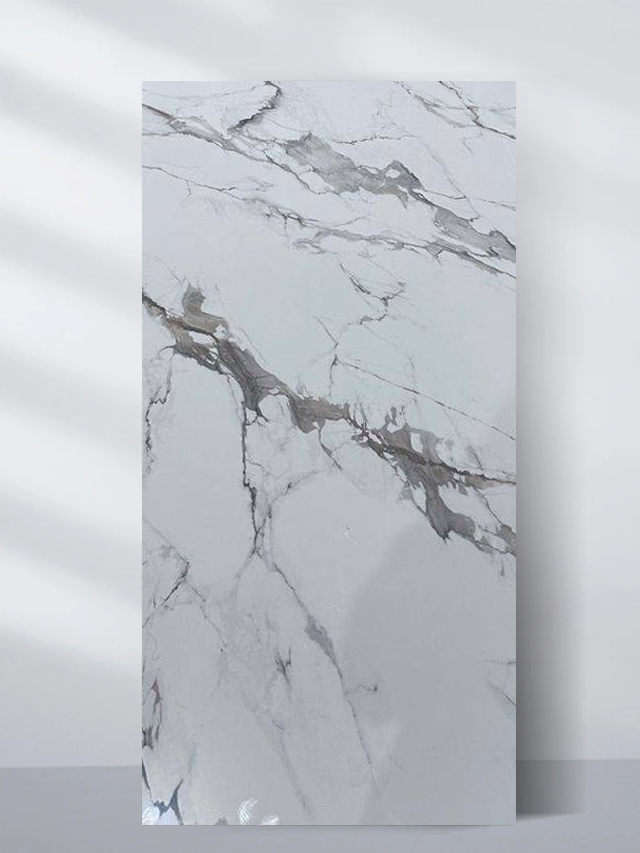 Moonlit Vein Marble UV Protected PVC Wall Panel