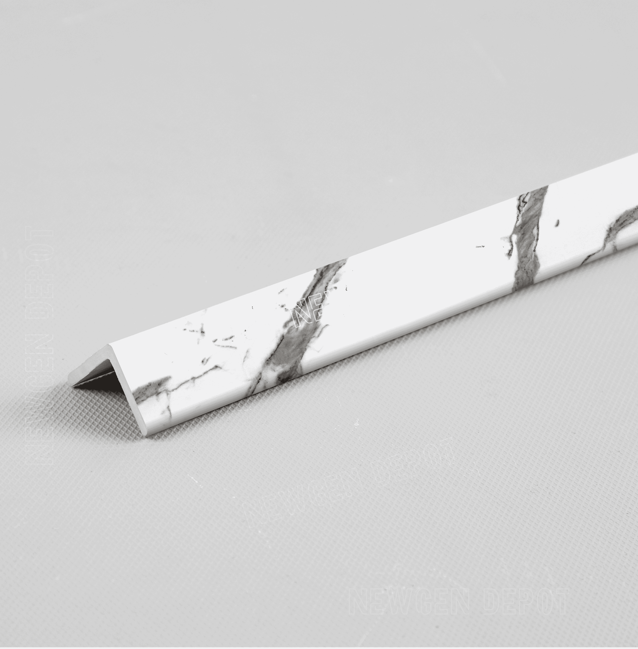 Wall Panel Market Gray Vain Corner Trim