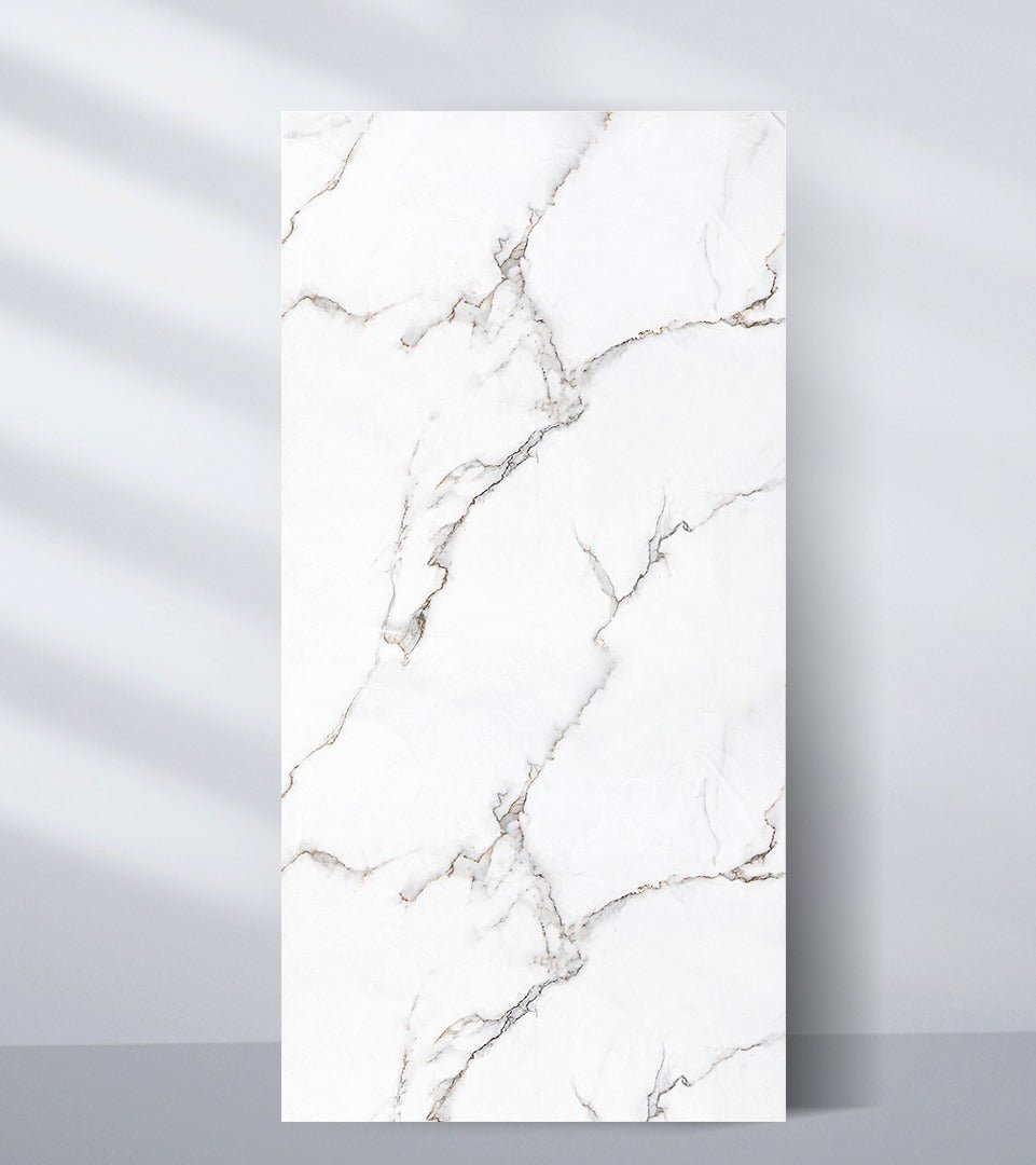 PVC MARBLE SHEET Wall Panel Market CALACATTA WHITE MARBLE