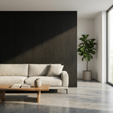 Blackwood Veneer Commercial Wall Panels | 108" x 48" | Waterproof & Bendable Design