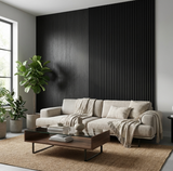 Blackwood Veneer Commercial Wall Panels | 108" x 48" | Waterproof & Bendable Design