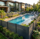 Wholesale Black Aluminum Privacy Fence Panels