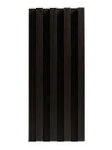 Walnut Ink Metallic WPC Fluted 3D Wall Panels |  42.9 sq. ft./Box