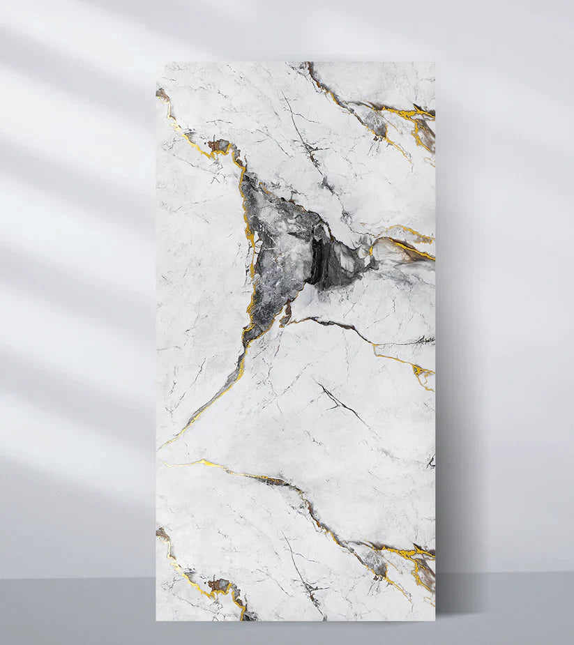 White Deep Gray Marble Panel
UV Protected PVC Wall Panel
Fireproof Waterproof Marble Sheet
4x8 ft Decorative Wall Panel
Durable Indoor Marble Wall Panel