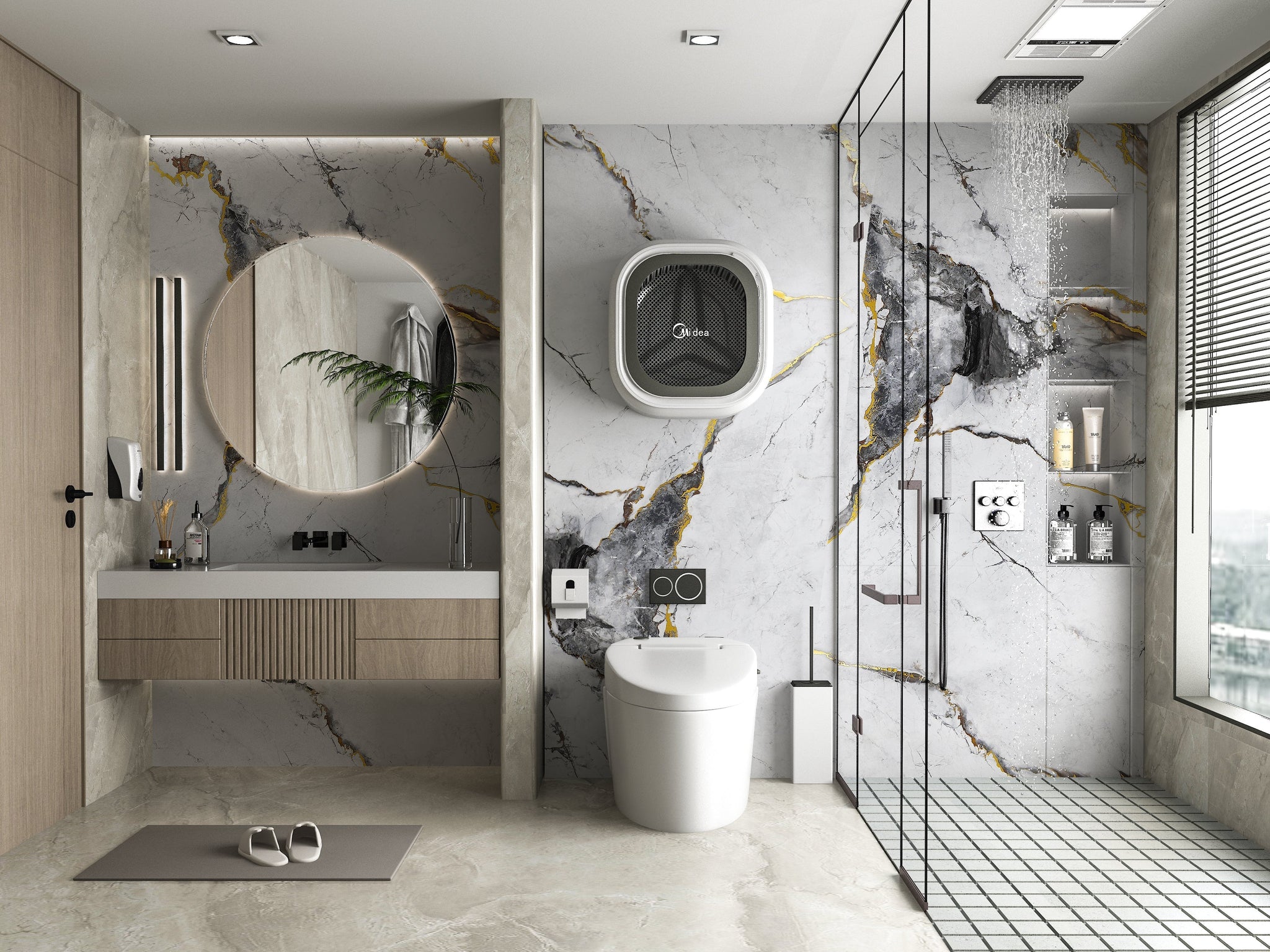 White Deep Gray Marble Panel
UV Protected PVC Wall Panel
Fireproof Waterproof Marble Sheet
4x8 ft Decorative Wall Panel
Durable Indoor Marble Wall Panel