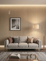 Decorative White Oak WPC Panels for Modern Interior Renovation