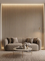 Contemporary White Oak Wall Cladding Panels for Modern Homes