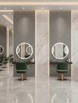 White linen WPC Fluted 3D Wall Panels |  42.9 sq. ft./Box