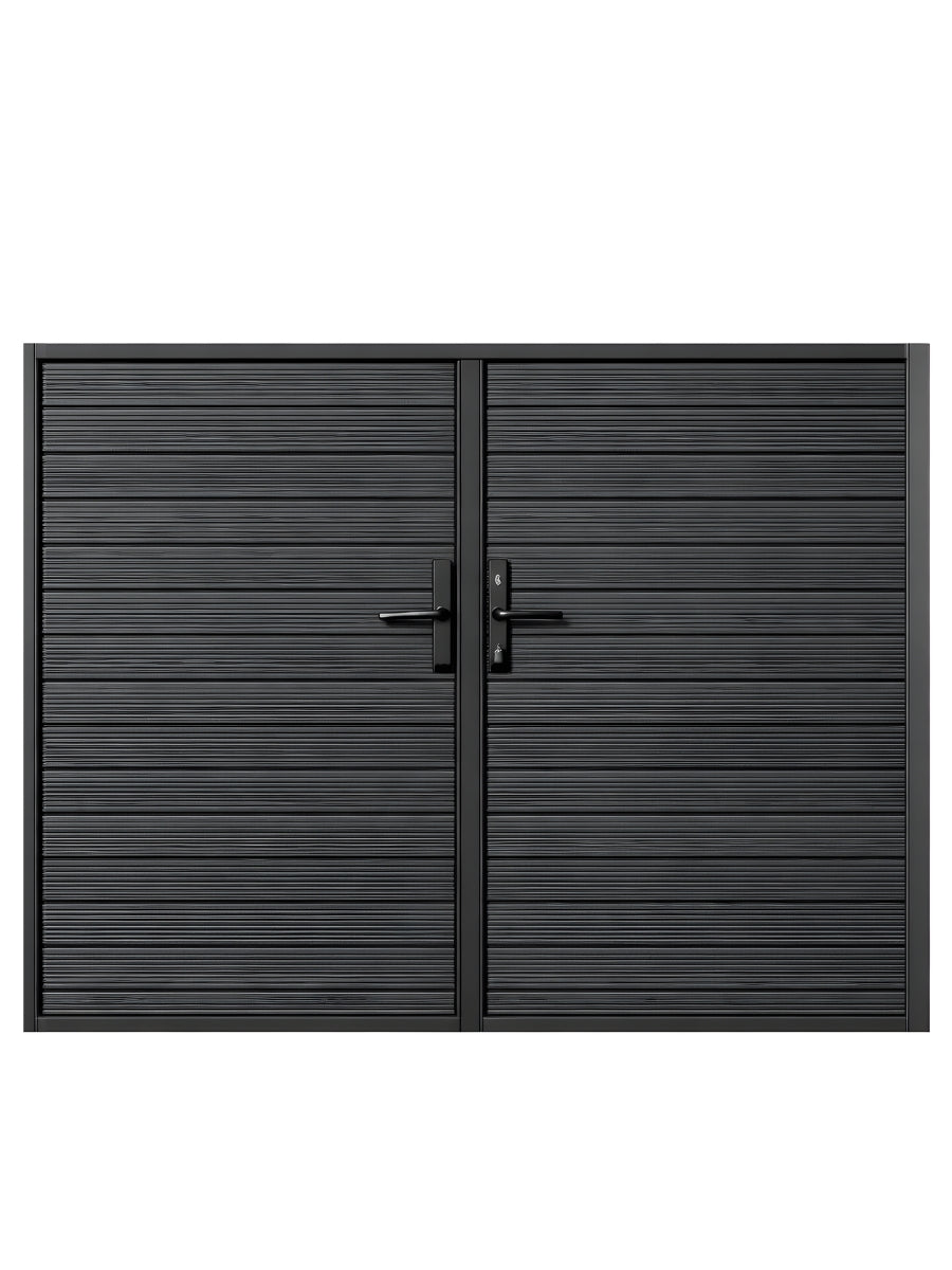 Aluminum Premium Fence Gate 8x6 – Modern, Heavy Duty, Full Privacy