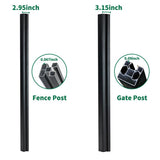fence and gate post 