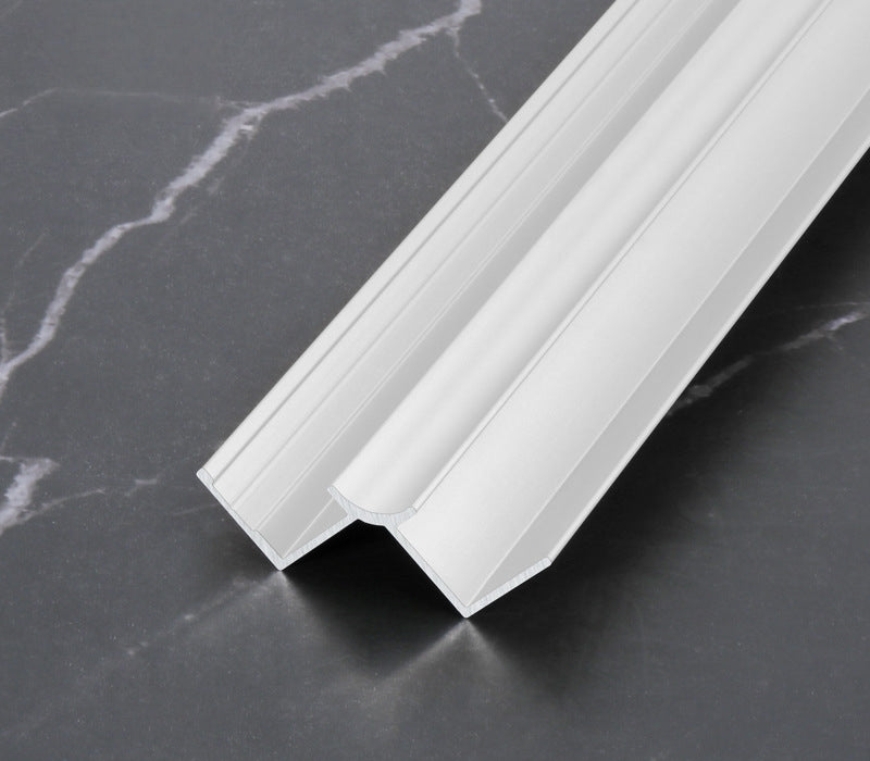 Aluminum Wall Panel Trim Inside Corner - Sliver